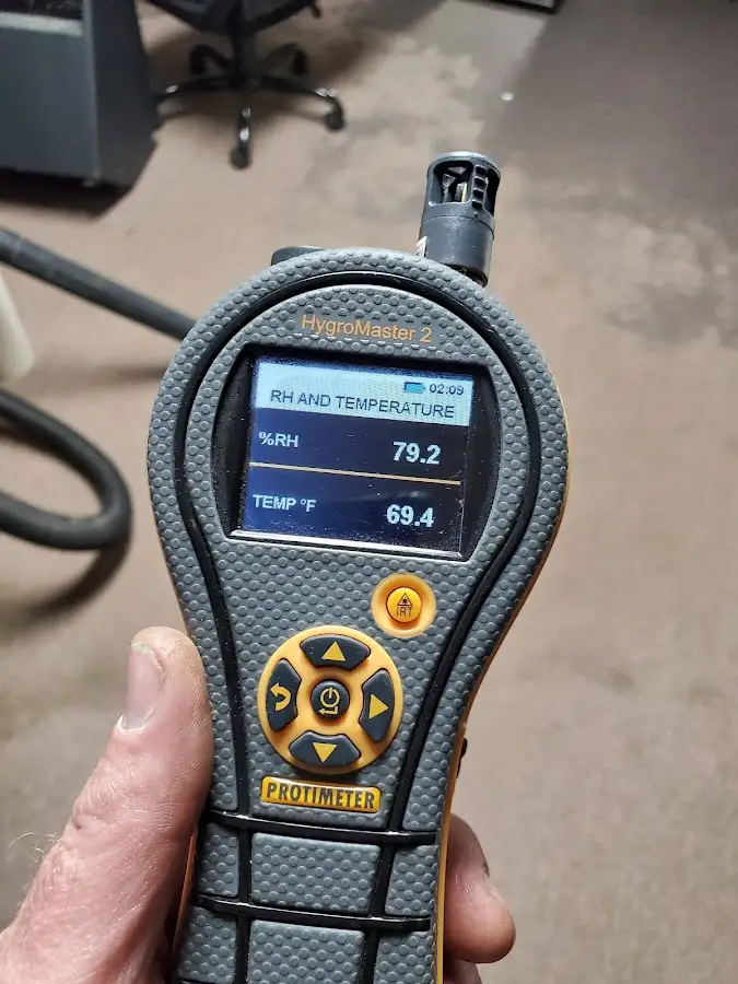 Moisture meter humidity assessment for Mold Remediation & Removal in Antelope