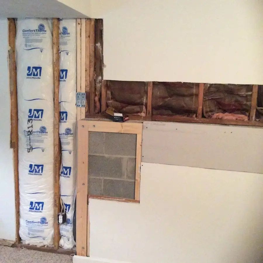 Wall insulation replacement during Structural Drying in Antelope